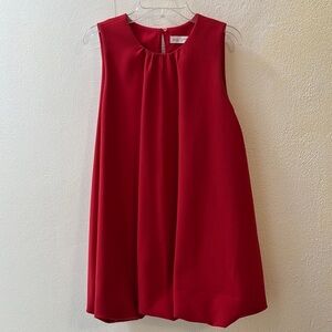 EUC Zara Kids Red Formal Bubble Dress